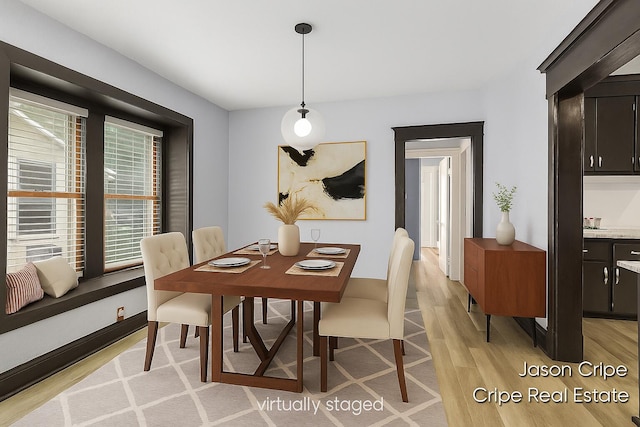 109 Fuller Ave SE, Grand Rapids, MI 49506 - dining room featuring light wood finished floors and baseboards