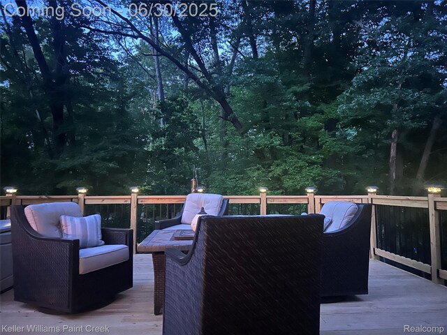 2868 Masters Ct, Pinckney, MI 48169 - view of wooden terrace