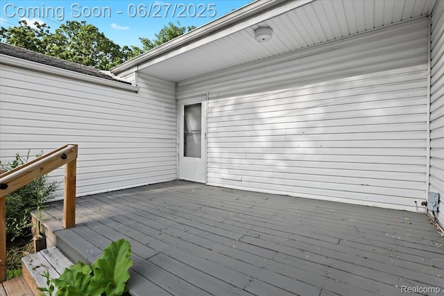 166 W Milton Ave, Oak Park, MI 48030 - view of deck