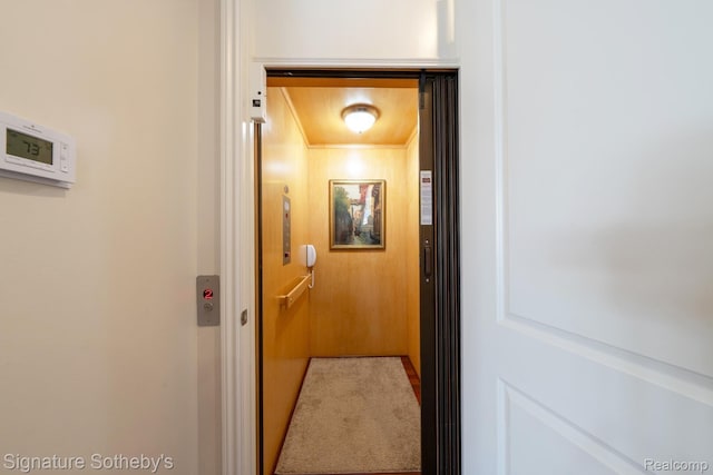 5001 Forest Vly, Clarkston, MI 48348 - hall featuring elevator