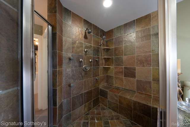5001 Forest Vly, Clarkston, MI 48348 - full bath with a tile shower