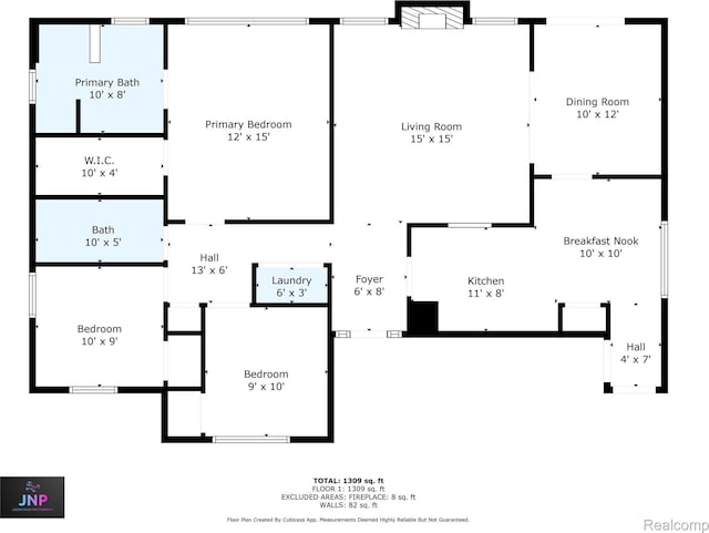 70298 Sunny Brook Ln, Macomb, MI 48062 - view of home floor plan