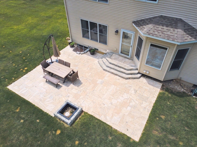 6212 Sagamore Ln, Kalamazoo, MI 49004 - view of patio with outdoor dining space