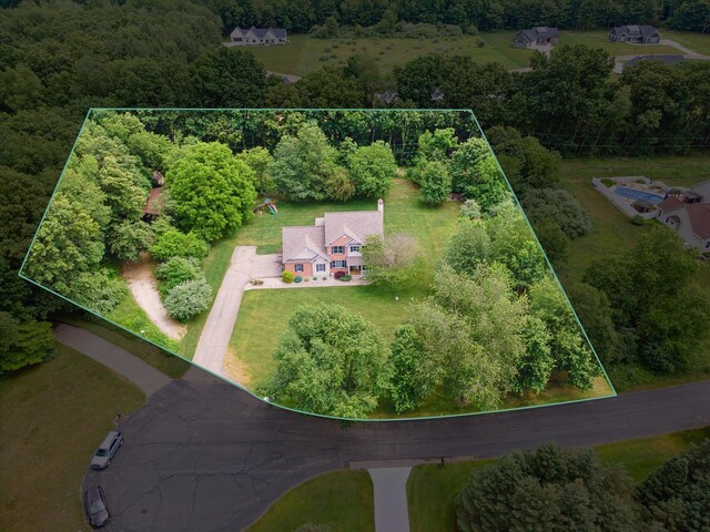 6212 Sagamore Ln, Kalamazoo, MI 49004 - aerial view of property's location with property parcel outlined