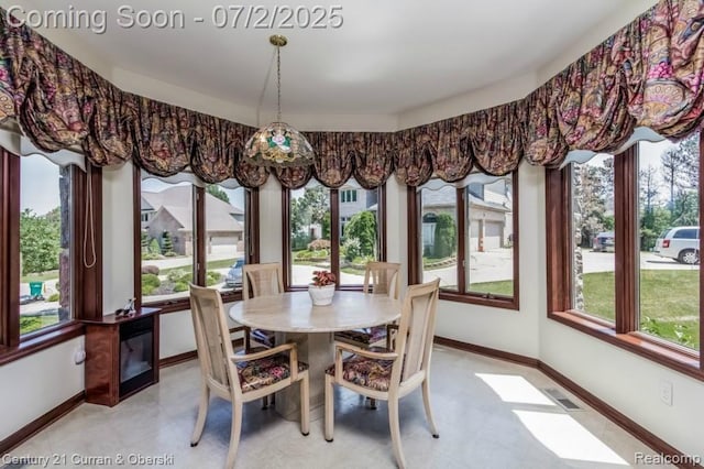 31085 Estate Woods Ct, Farmington Hills, MI 48331 - dining space with baseboards and light flooring