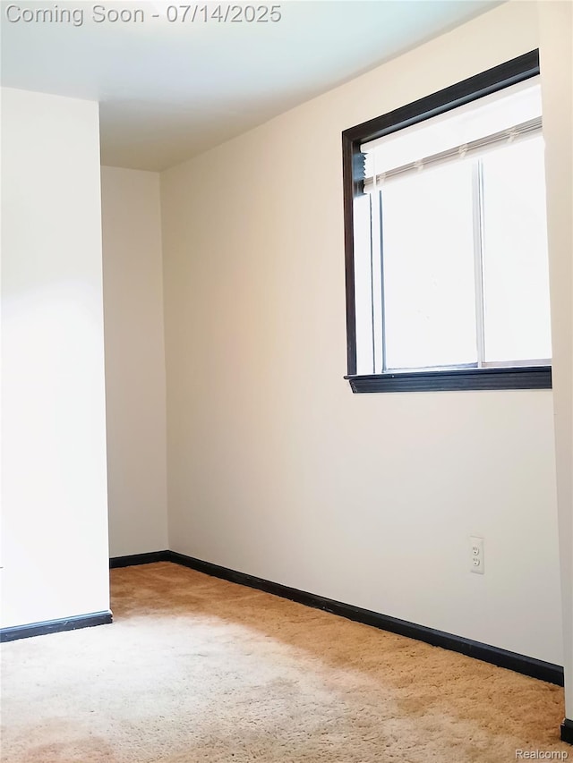 19241 Melrose Ave, Southfield, MI 48075 - carpeted empty room featuring baseboards