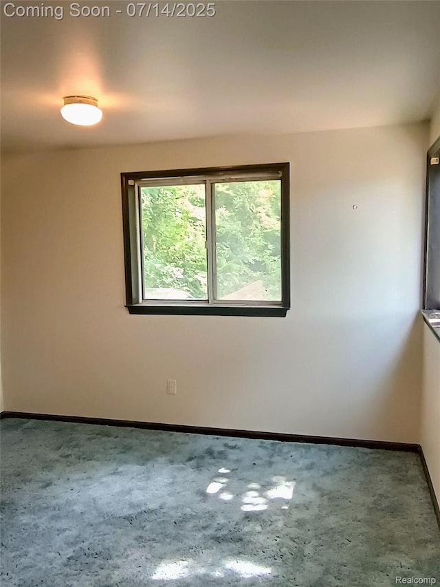 19241 Melrose Ave, Southfield, MI 48075 - carpeted empty room with baseboards