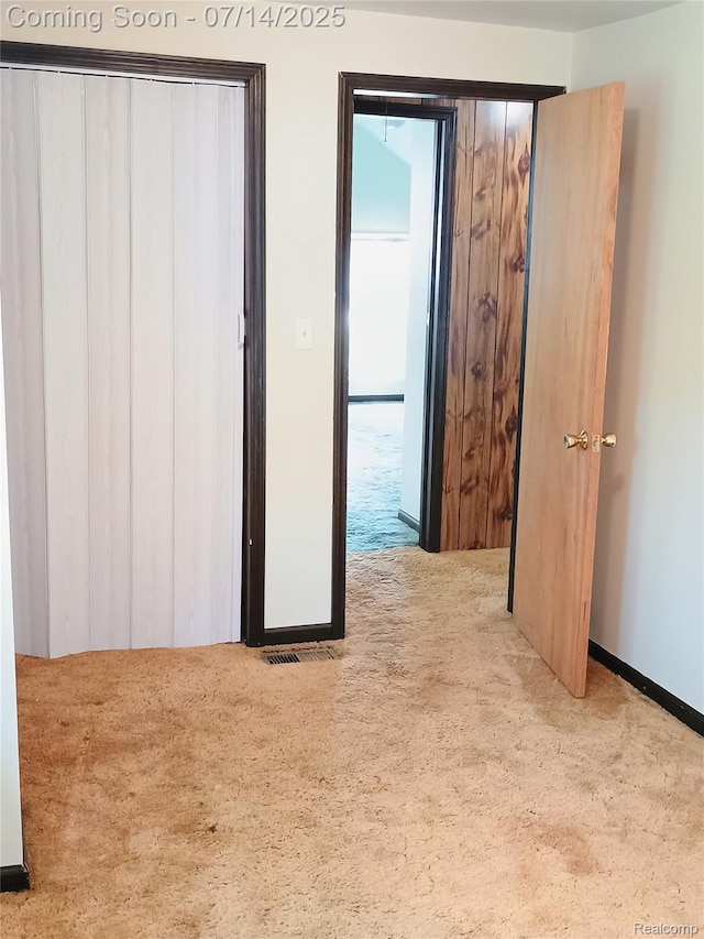 19241 Melrose Ave, Southfield, MI 48075 - unfurnished bedroom with carpet floors and a closet