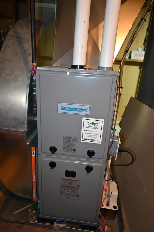 2245 Morton Ave, Muskegon, MI 49441 - utilities featuring heating unit