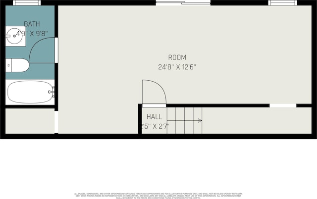 6973 W Blue Water Hwy, Saranac, MI 48881 - view of floor plan / room layout