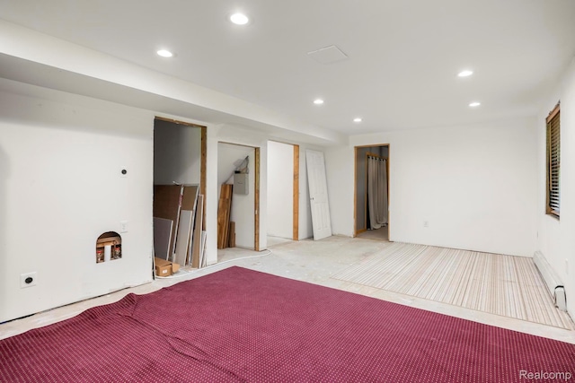 2931 N Lake Pleasant Rd, Attica, MI 48412 - unfurnished room with recessed lighting