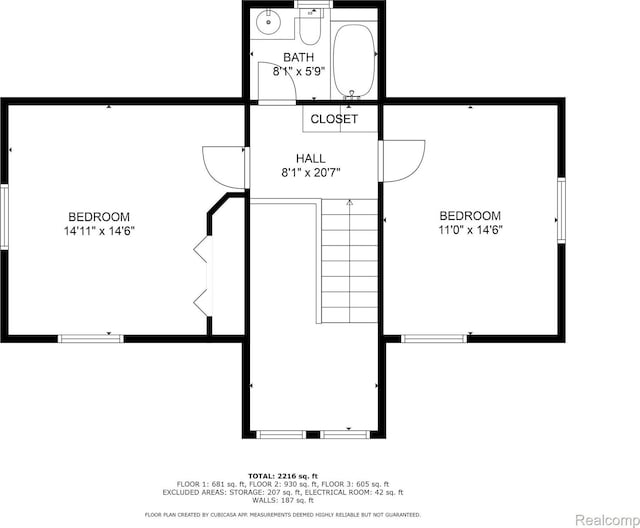 2931 N Lake Pleasant Rd, Attica, MI 48412 - view of property floor plan