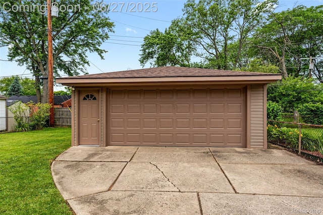8639 Alper St, Westland, MI 48185 - view of detached garage