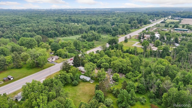 4800 S Huron Rd, Standish, MI 48658 - bird's eye view of a heavily wooded area