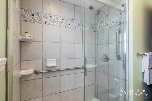 3541 Orshal Rd, Whitehall, MI 49461 - full bathroom with a shower stall
