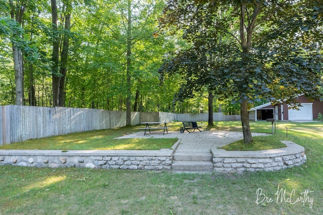 3541 Orshal Rd, Whitehall, MI 49461 - view of yard featuring an outbuilding