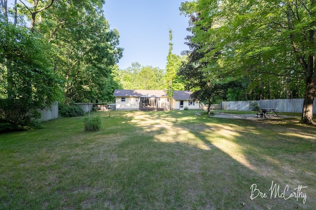 3541 Orshal Rd, Whitehall, MI 49461 - view of yard featuring an outdoor structure