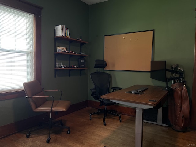 950 College Ave, Adrian, MI 49221 - office space with wood finished floors and baseboards