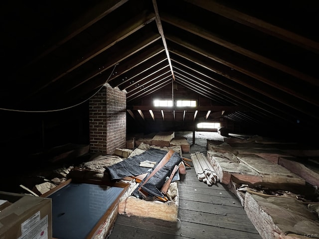 950 College Ave, Adrian, MI 49221 - view of attic