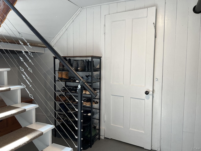 950 College Ave, Adrian, MI 49221 - wine area featuring finished concrete floors