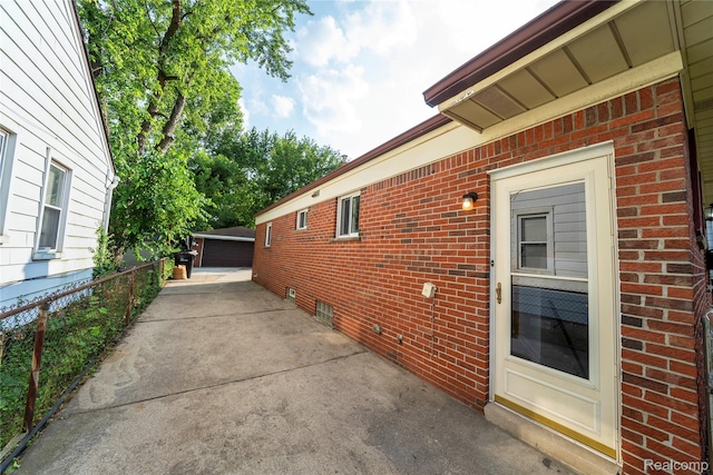 17213 Anne Ave, Detroit, MI 48101 - view of patio