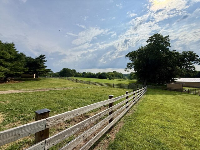 13955 Rattalee Lake Rd, Davisburg, MI 48350 - view of yard featuring a rural view