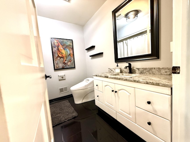 13955 Rattalee Lake Rd, Davisburg, MI 48350 - full bath with vanity and toilet
