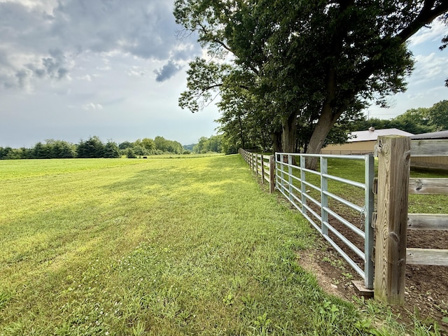 13955 Rattalee Lake Rd, Davisburg, MI 48350 - view of yard with a view of rural / pastoral area