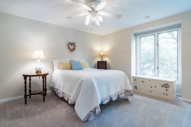 2732 Winter Park Ct, Rochester Hills, MI 48309 - bedroom featuring carpet flooring and a ceiling fan