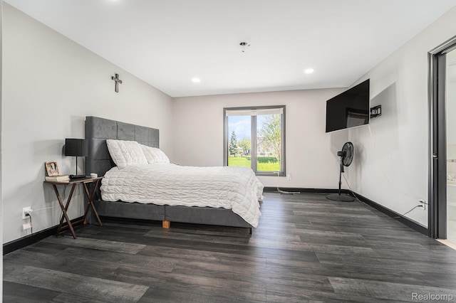 53242 Clarion Dr, Macomb, MI 48042 - bedroom with wood finished floors and recessed lighting