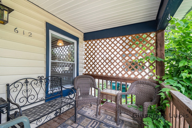 612 Norman St, Lansing, MI 48910 - view of wooden deck