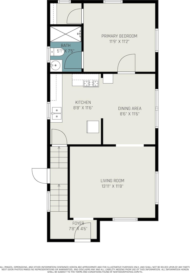 612 Norman St, Lansing, MI 48910 - view of room layout
