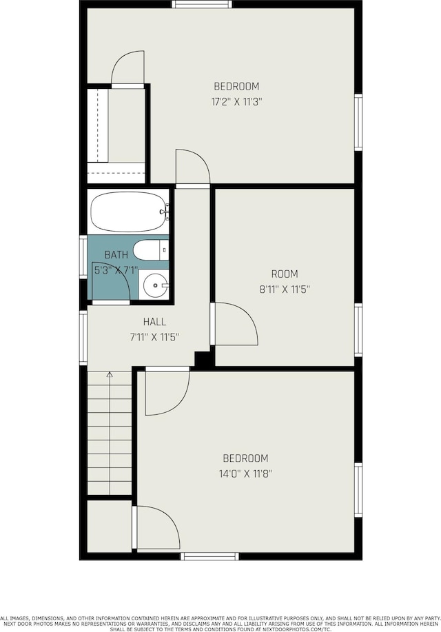 612 Norman St, Lansing, MI 48910 - view of floor plan / room layout