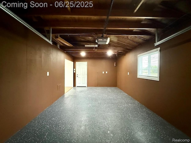 2526 Genes Dr, West Bloomfield, MI 48326 - garage featuring a garage door opener
