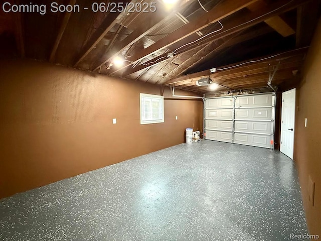 2526 Genes Dr, West Bloomfield, MI 48326 - garage featuring a garage door opener