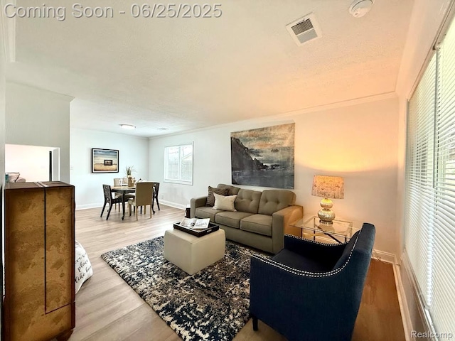 2526 Genes Dr, West Bloomfield, MI 48326 - living area featuring wood finished floors and baseboards
