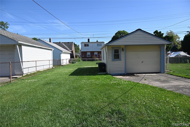 1431 Moran Ave, Lincoln Park, MI 48146 - view of detached garage