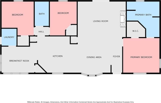 3516 140th Ave, Hamilton, MI 49419 - view of floor plan / room layout