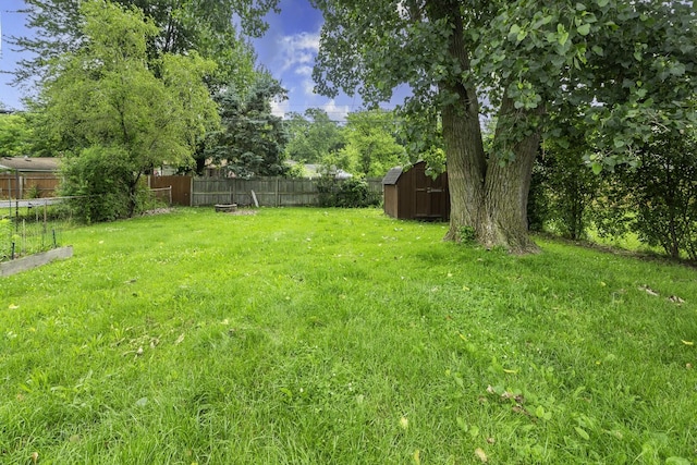 241 Dakota Ave, Ypsilanti, MI 48198 - view of yard featuring a shed