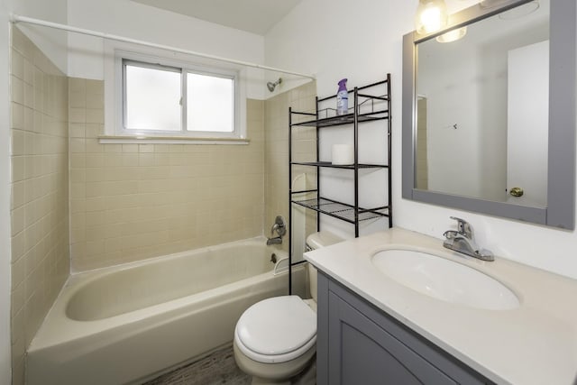 241 Dakota Ave, Ypsilanti, MI 48198 - full bathroom featuring vanity and bathing tub / shower combination