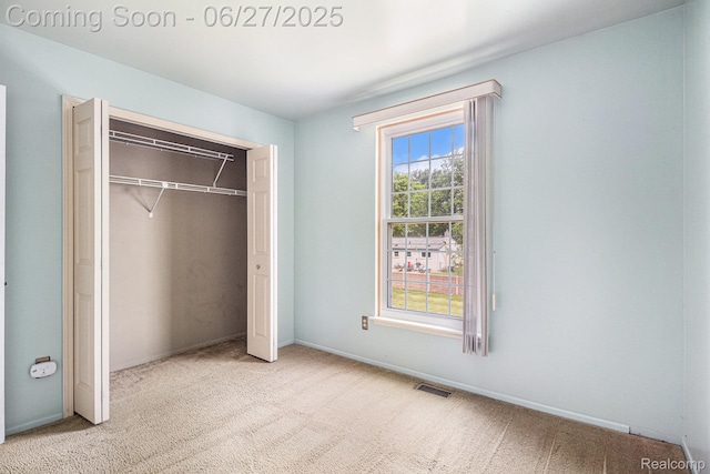 35692 Stillmeadow Ln, Shelby Twp, MI 48035 - unfurnished bedroom with carpet flooring and a closet
