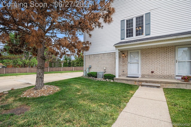 35692 Stillmeadow Ln, Shelby Twp, MI 48035 - property entrance with brick siding