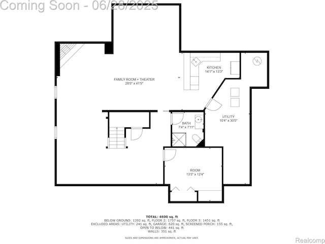 17601 Rolling Woods Cir, Northville, MI 48168 - view of home floor plan