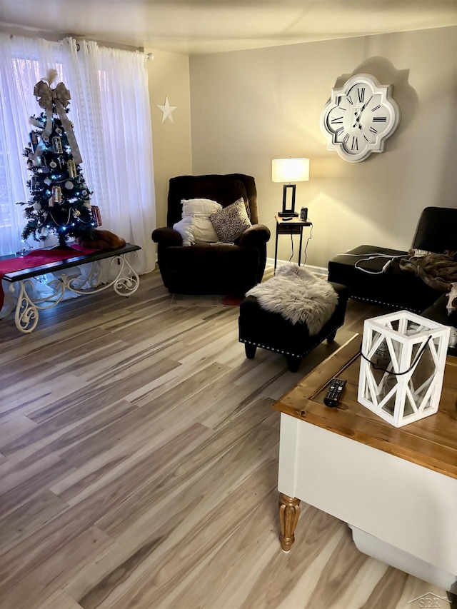 4704 Bishop St, Millington, MI 48746 - living room with light wood-style floors