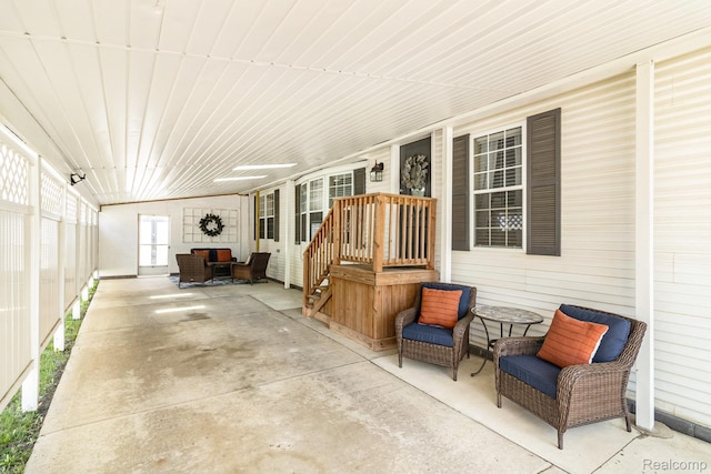 13541 Austin Ct, Hartland, MI 48353 - view of patio with outdoor lounge area