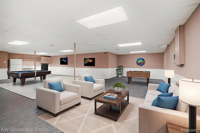 3675 S Commerce Rd, Commerce Twp, MI 48390 - building lobby with a paneled ceiling