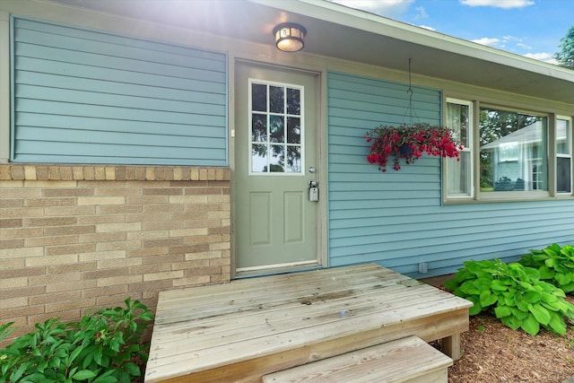 12350 S Butternut Ave, Sand Lake, MI 49343 - doorway to property