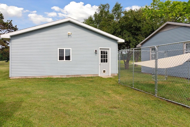 12350 S Butternut Ave, Sand Lake, MI 49343 - back of house