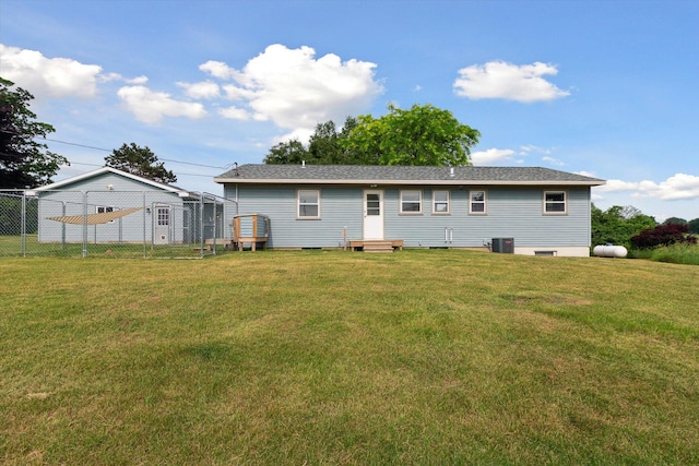 12350 S Butternut Ave, Sand Lake, MI 49343 - back of property