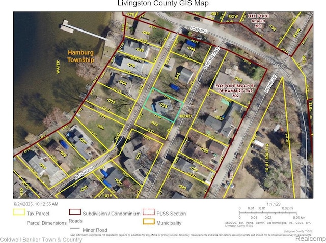 11729 Algonquin Dr, Pinckney, MI 48169 - map of property location